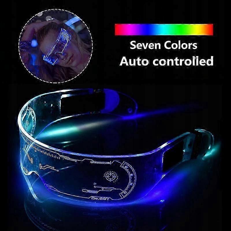 Cyberpunk Led Glow Brillen Feestbril