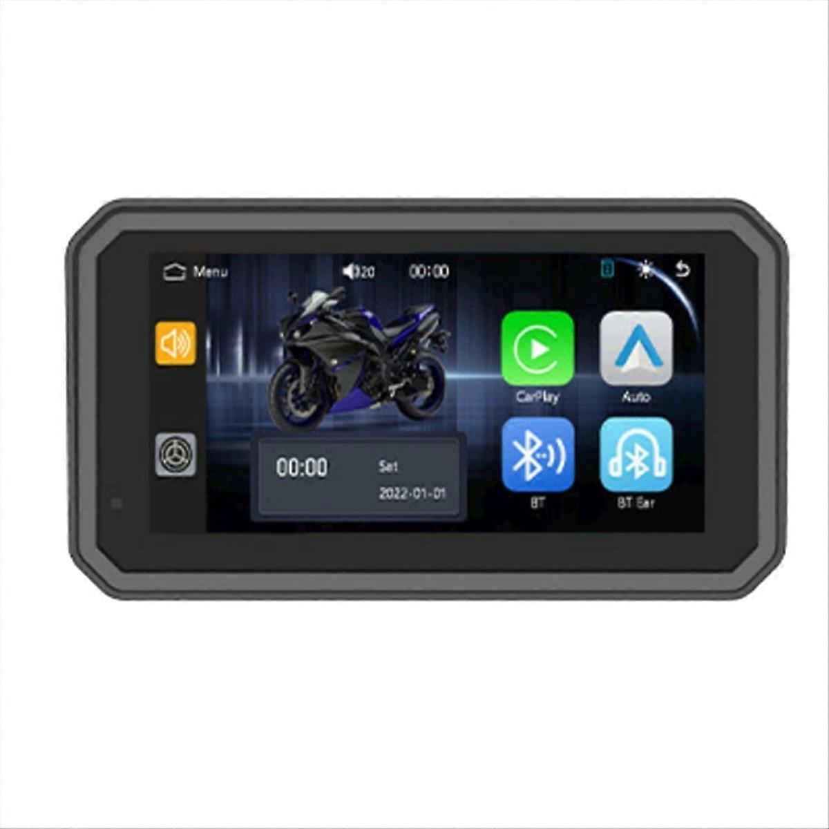 Motorcycle 6In Navigation Screen Bluetooth Portable Waterproof Screen