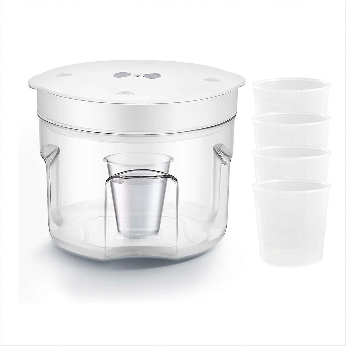 Resin Bubble Remover, 2L, 99.9% Bubble Removal, EU Plug, White