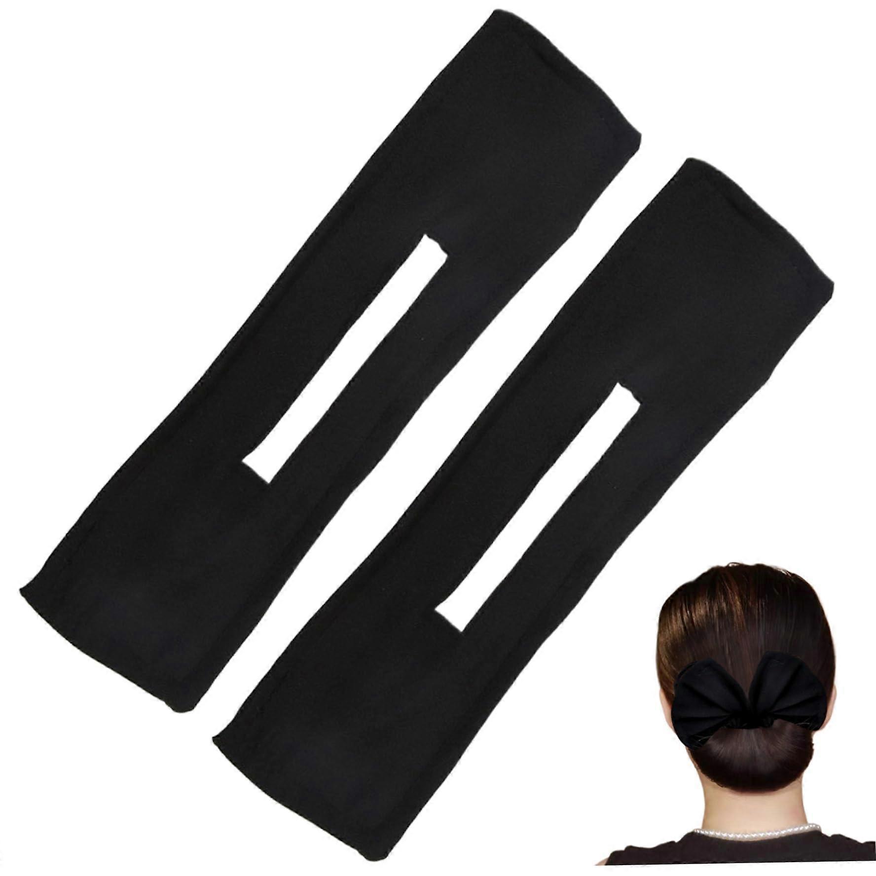 Hair Bun Maker for Long Thick Hair, 2pcs French Twist Styling Tool with Secure All‑Day Hold