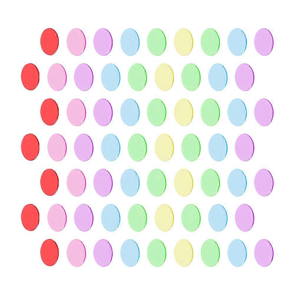 300Pcs Bingo Counting Chips Colorful Bingo Markers Gambling Game Counters