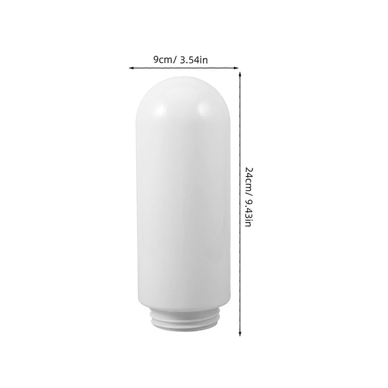 Waterproof Lampshade Plastic Replacement Cylinder for Outdoors 2Pcs