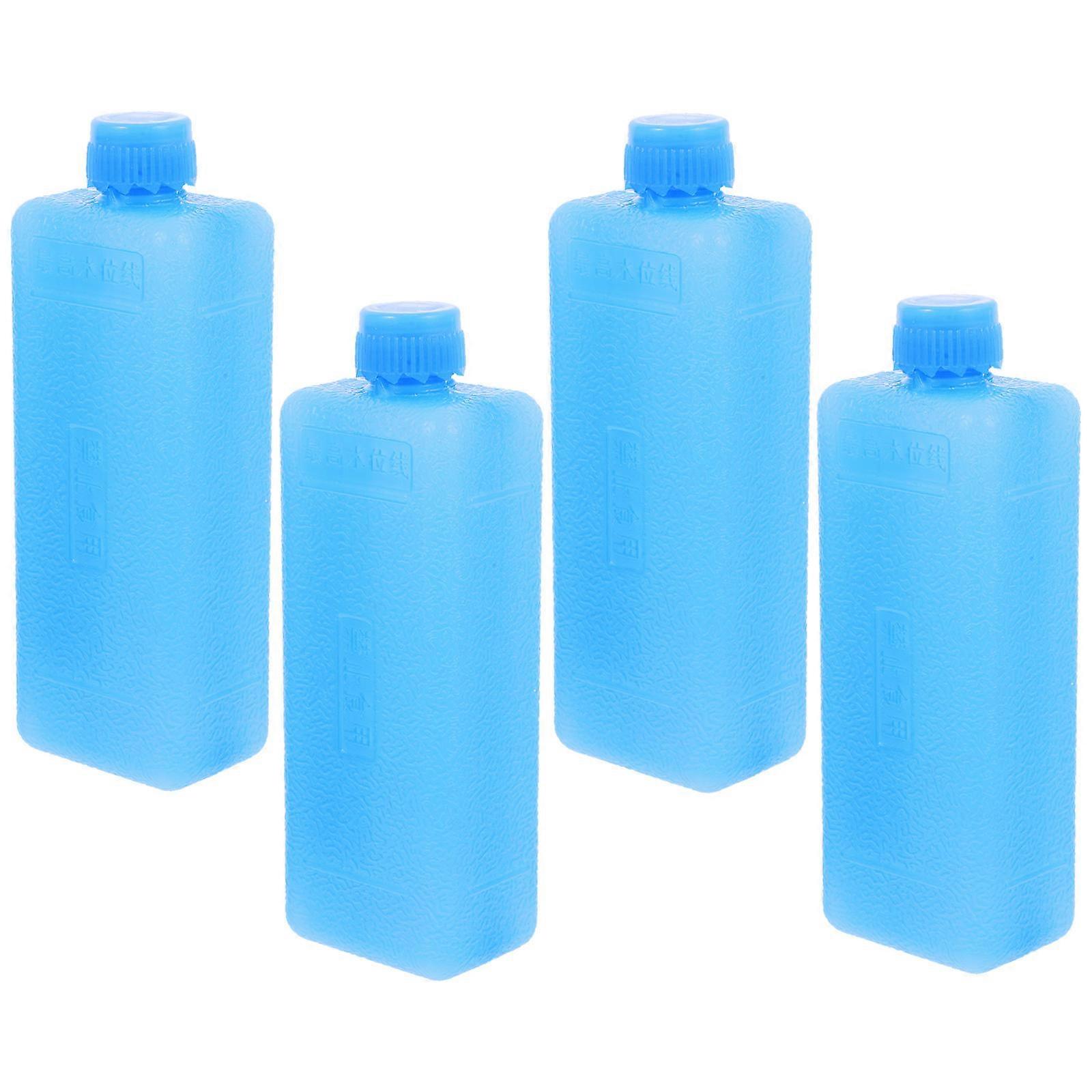 Reusable Ice Packs Freezer Packs for Cooler Use with 4Pcs Ice Blocks