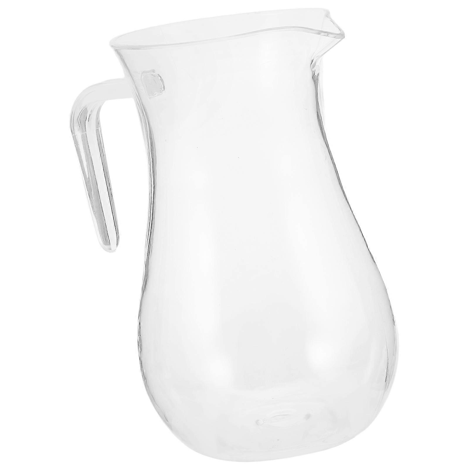 Plastic Wine Pitcher for Party Wine Dispensing Clear Pitcher 600Ml