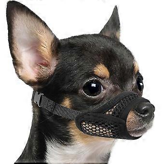 Gaasmuilkorf voor korte snuit en kleine middelgrote honden anti-bijten, focus op brachycefale honden zoals Chihuahua Pomeranian