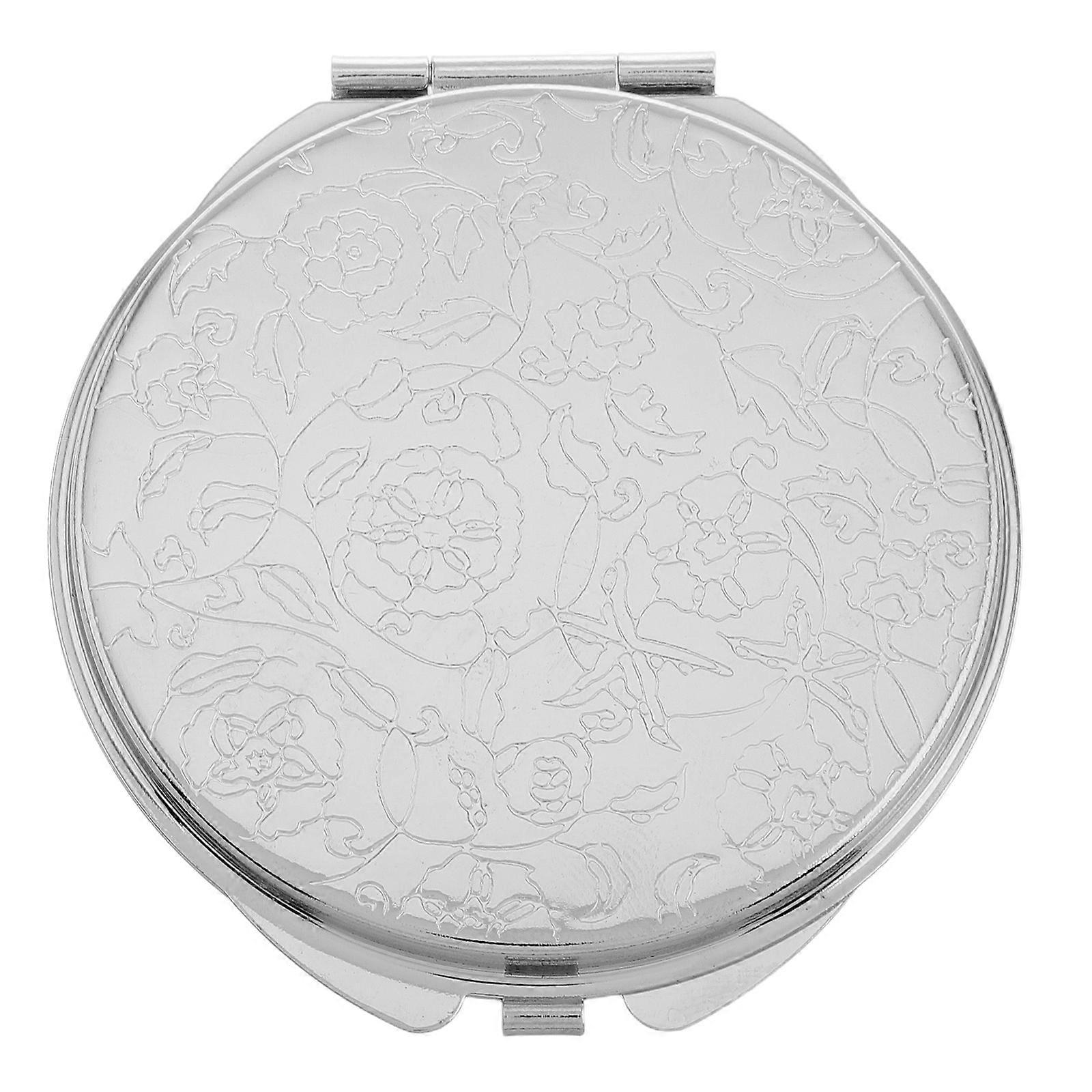 Double Sided Handheld Mirror Portable for Makeup and Cosmetic Tasks