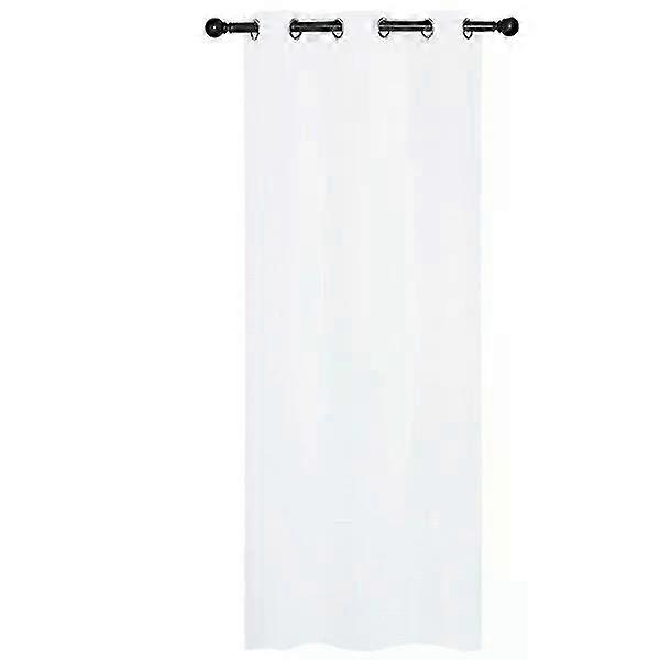 Blackout Curtains, 2-piece Set, Silver Rings For Easy Installation And 50% Light-blocking