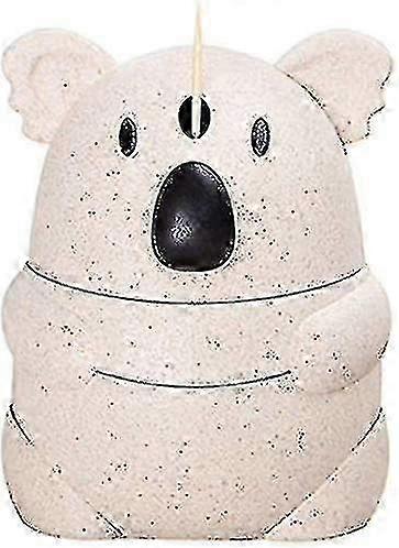 Push Toothpick Dispenser, Automatic Cute Koala Toothpick Holder Organizer Storage