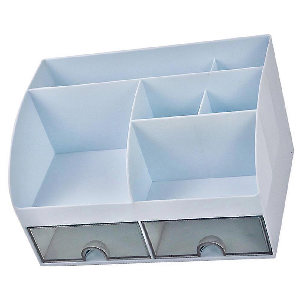 Indoor Organizer Drawer Type Storage Box for -Blue