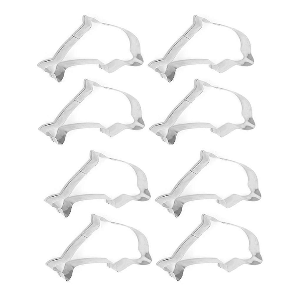 Kitchen Gadgets Biscuit Moulds Fruit Vegetables Non-Stick Surface 8Pcs