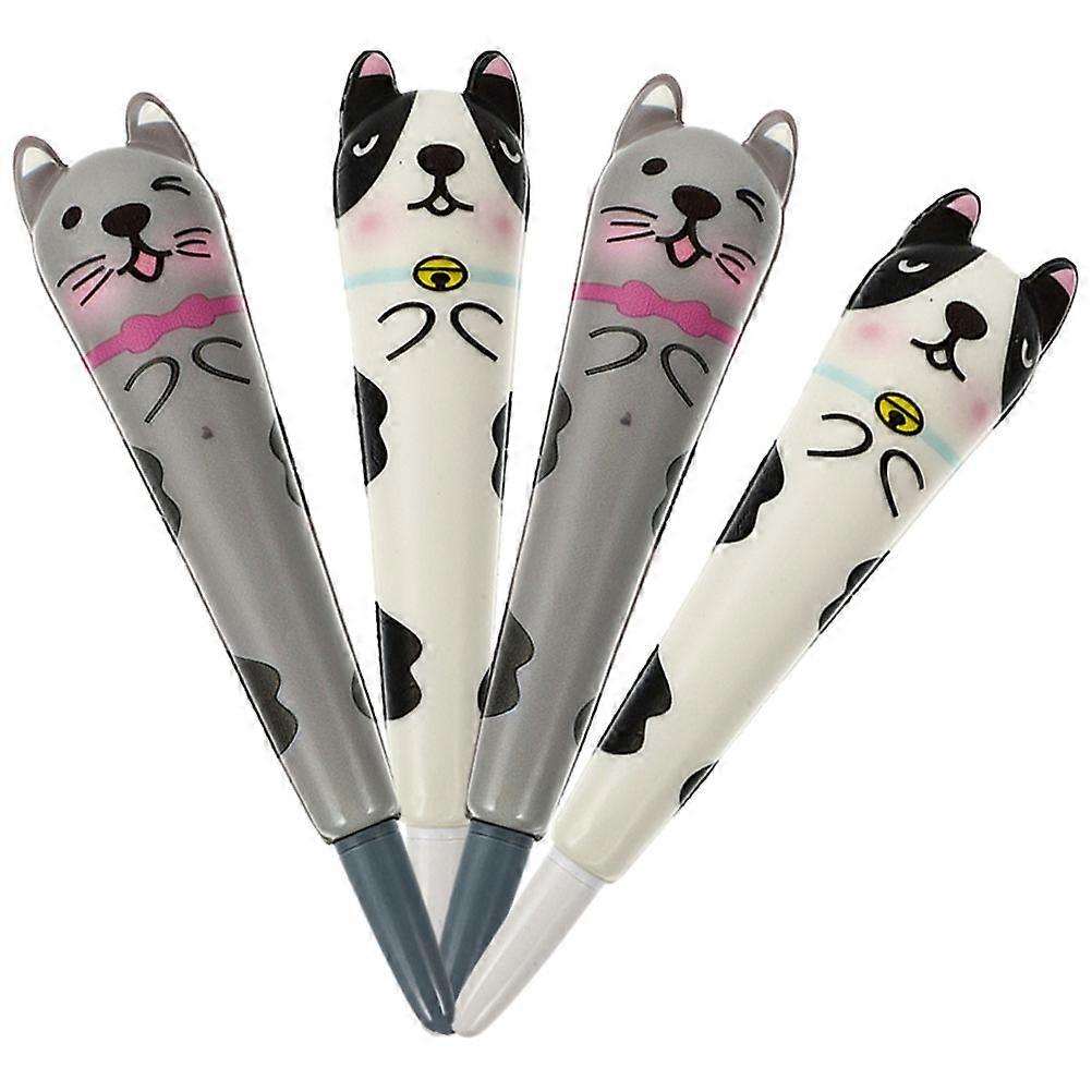 Pen Fidget Sponge Material Cartoon Shape For Adults 4Pcs