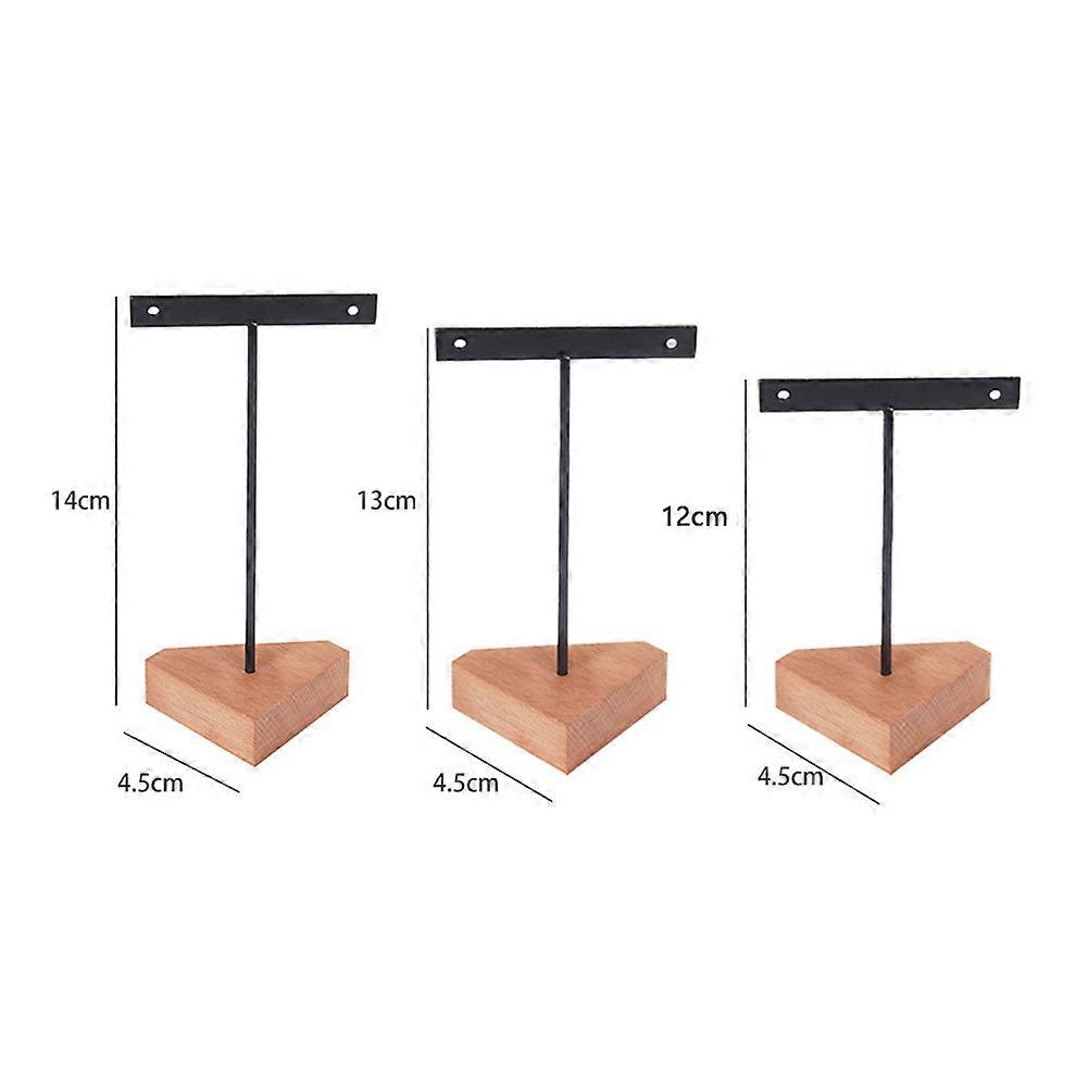 Earring Support Jewelry Display Rack for Storage 3Pcs Earring Stand