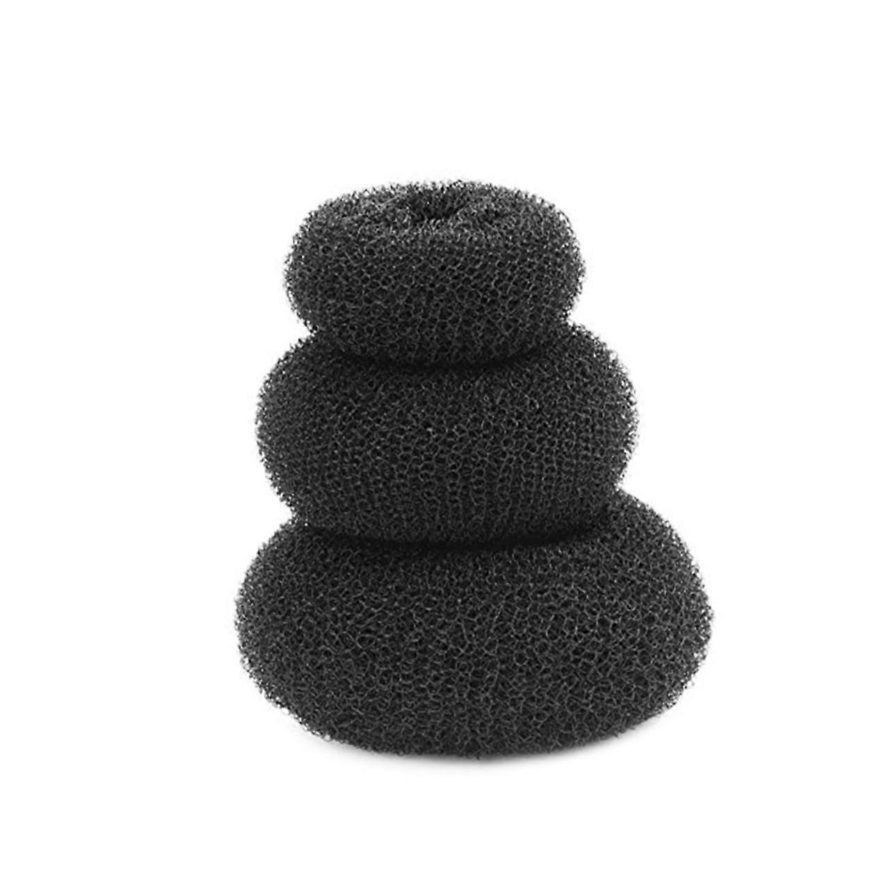 Hair Donut Bun Maker Set Large Medium Small for Ballet Dance Fast Elegant Styling Secure Hold