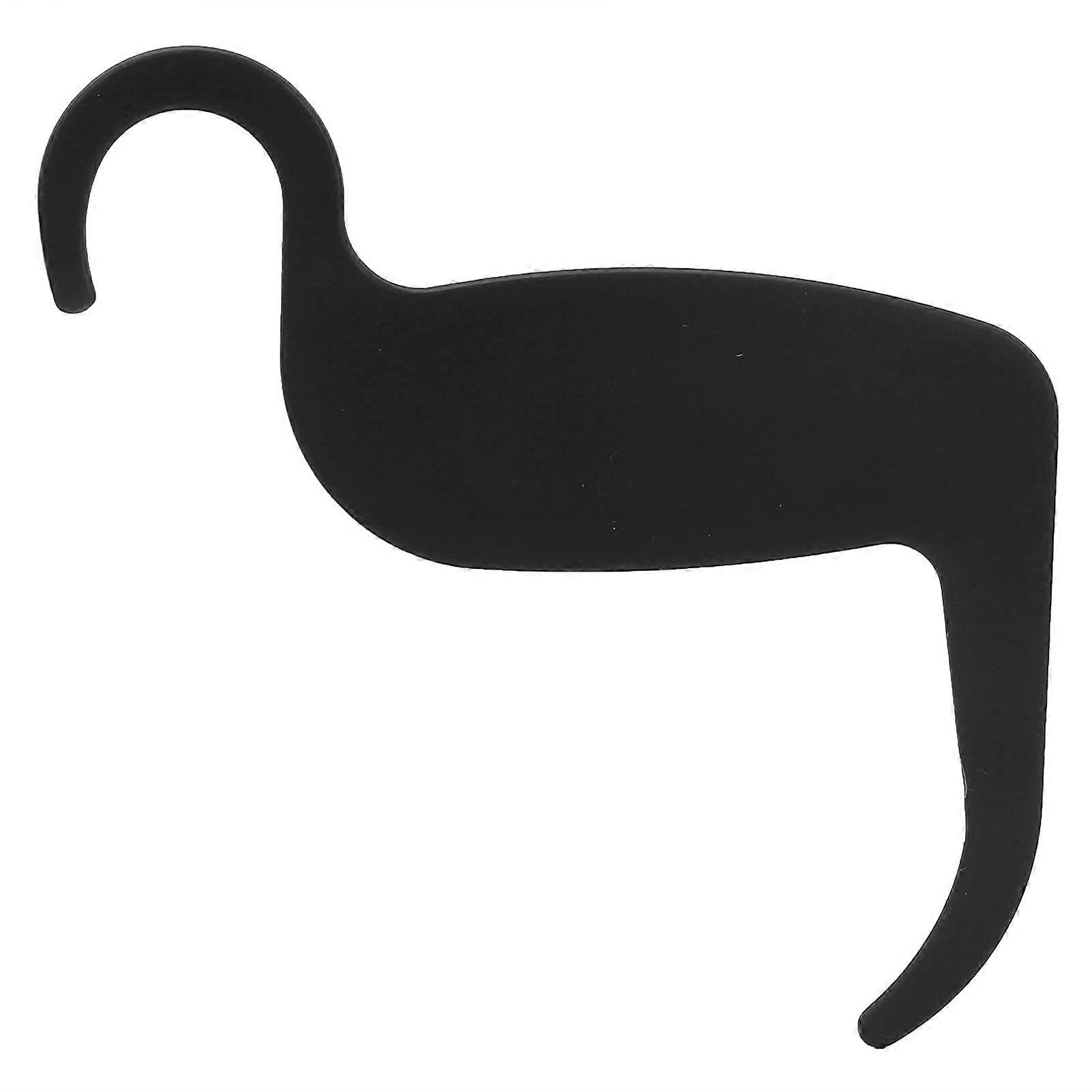 Contouring Makeup Stencils for Nose, Eyebrow and Cheekbone, Reusable Precise Face Guides Black