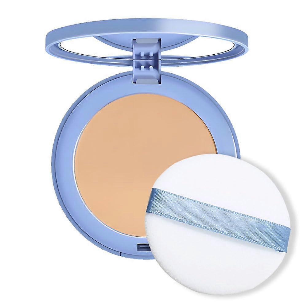 Pressed Face Powder with Shine Control and Poreless Finish, Lightweight  Coverage 10g 03#