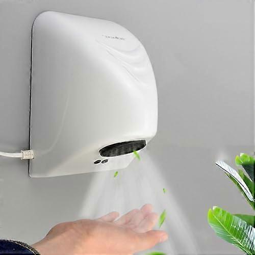 Automatic Hand Dryer 600W Wall Mounted Fast Drying Touch for Commercial Bathroom