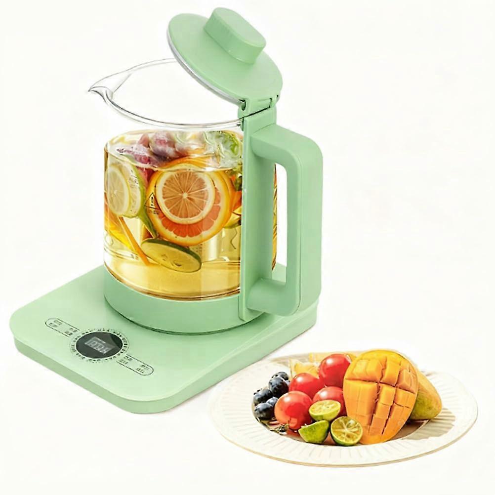 1.8L Glass Electric Kettle with Adjustable Temperature, MultiFunction Cooking and Egg Rack