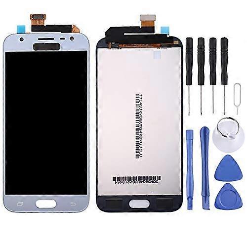 Screen Replacement LCD and Digitizer Assembly Blue for Galaxy J3 2017 Samsung J3 J330F