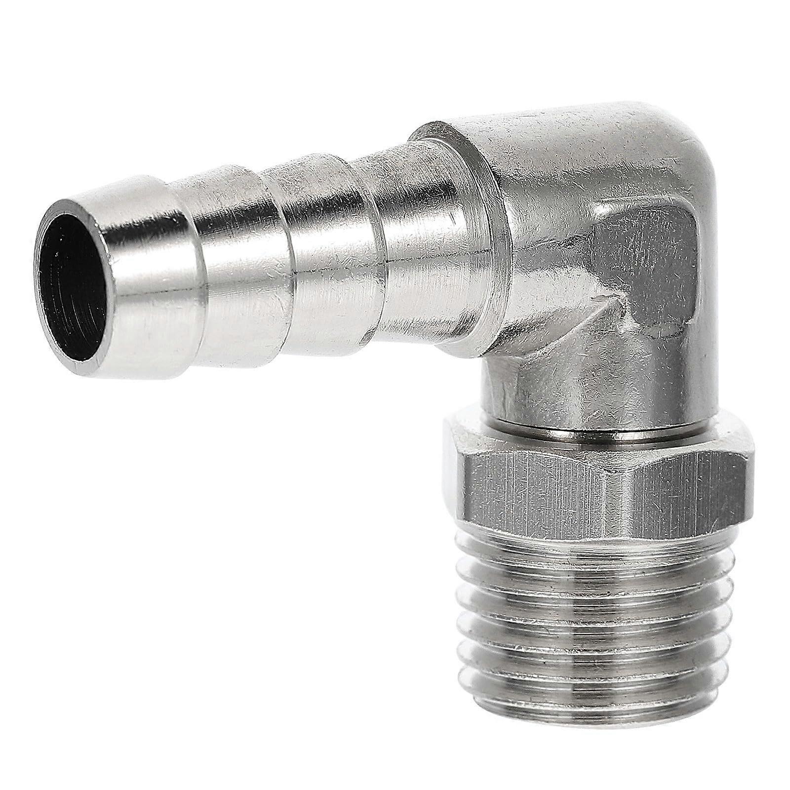 Air Compressor Fittings 1/4 Inch Swivel Elbow Connector Quick Connect LeakProof Rust Resistant