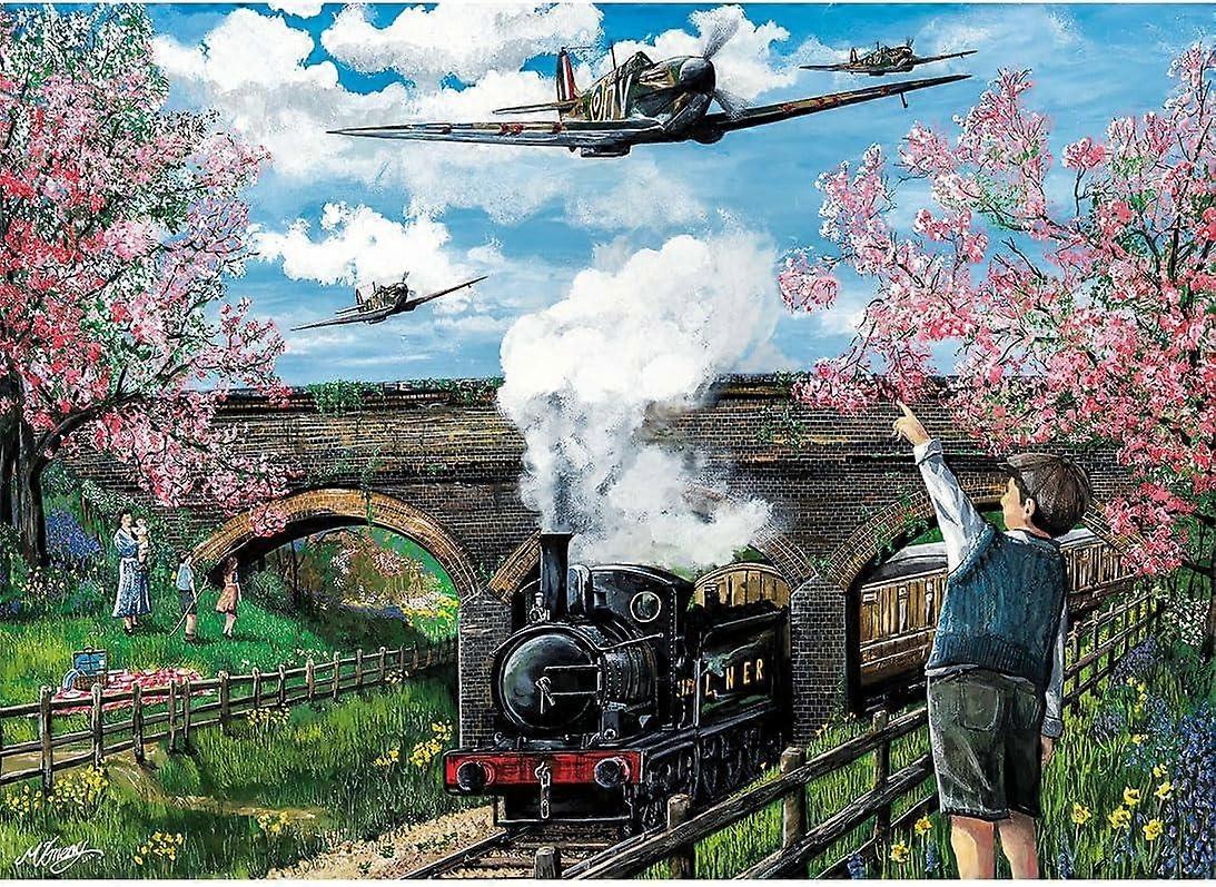 Gibsons Spitfire Surprise Jigsaw Puzzle (250 XL Pieces)