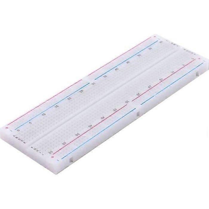Breadboard - AZ-Delivery - MB-102 - 830 contacts - White - Indoor use