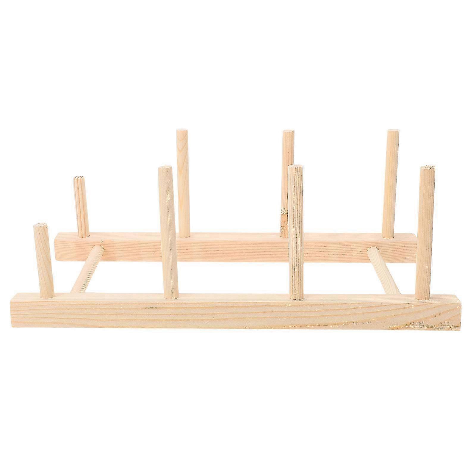 Wooden Thread Holder Sewing Spool Organizer for Storage Use