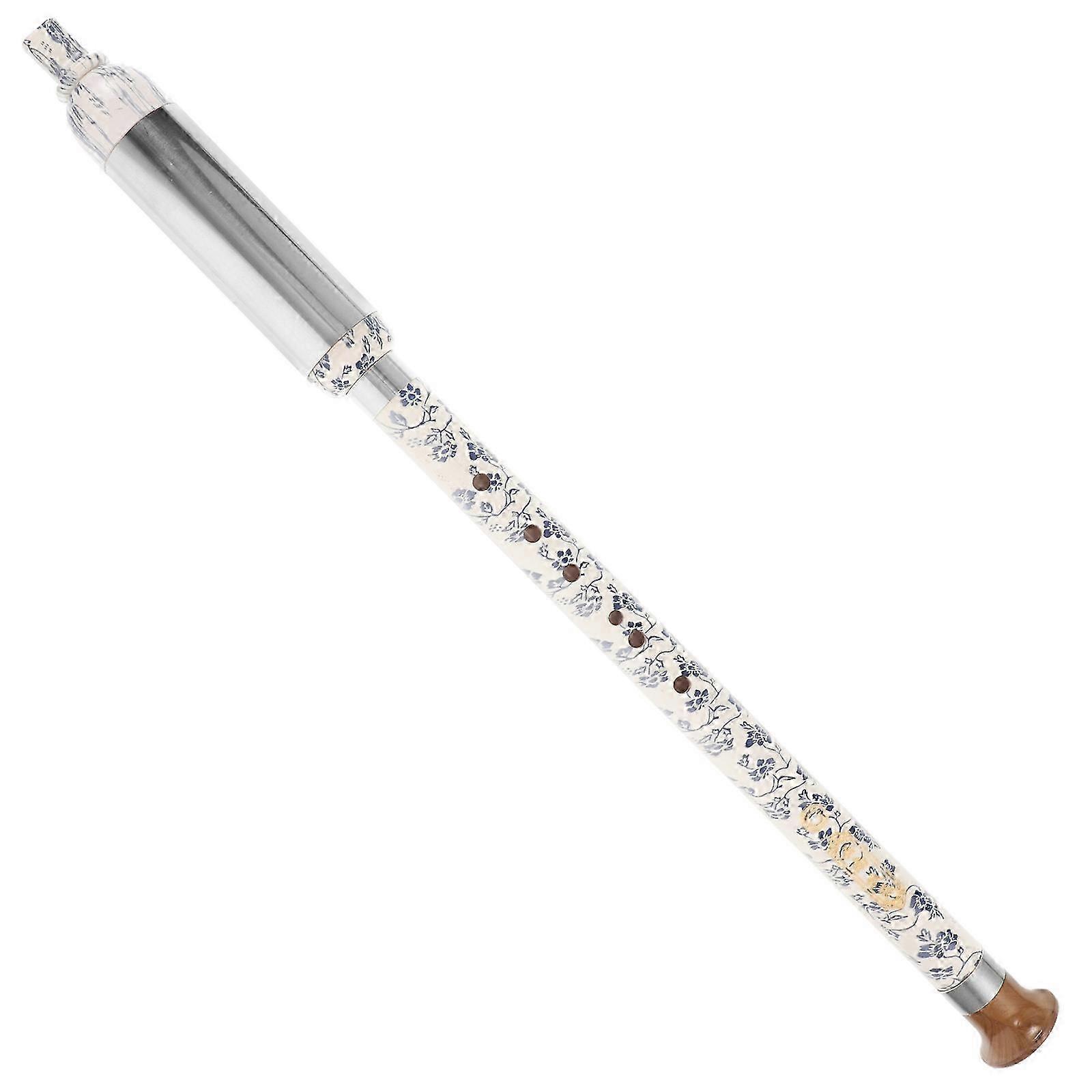 Ethnic Vertical Flute Bawu in G Tuning for Decor