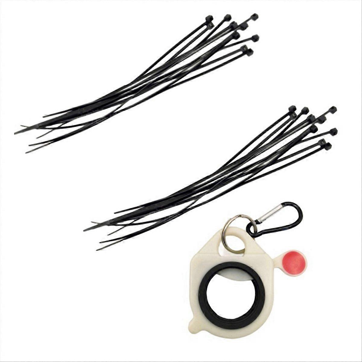 Zip Ties Holder Keeper for Electrical Wire Ties Glow In The Dark