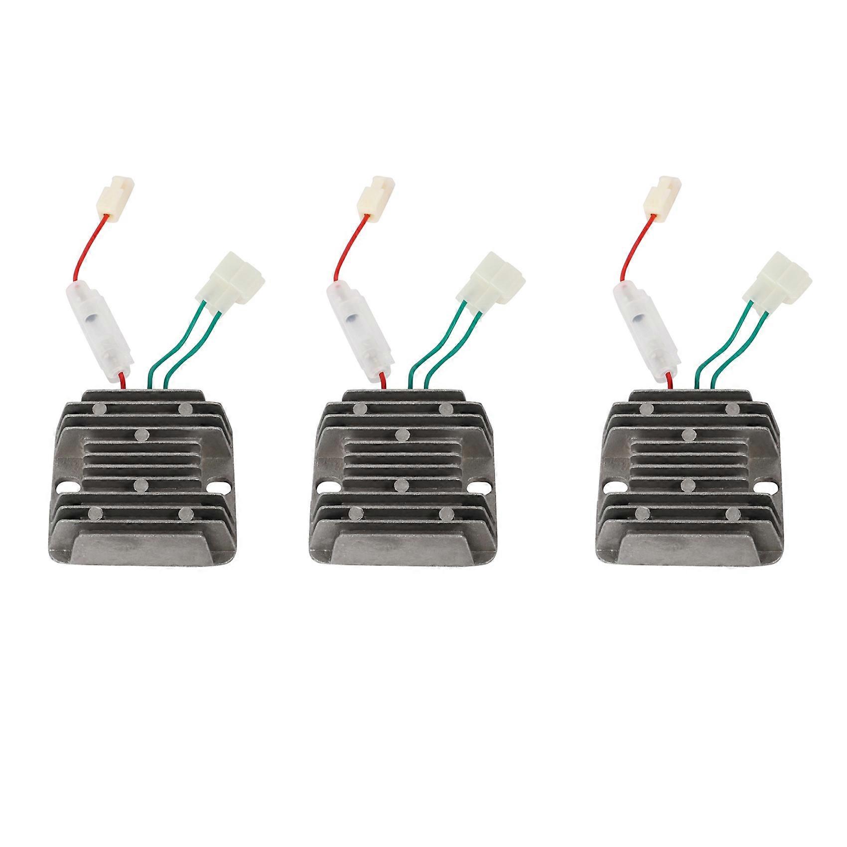 3X Generator Engine Voltage Regulator Rectifier AVR for Kipor Kama KDE6500 KDE6700T