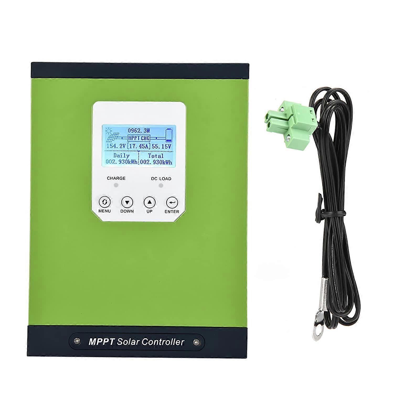 50A MPPT Solar Charge Controller 12V 24V 48V Auto LCD Display  Efficiency for Off Grid System
