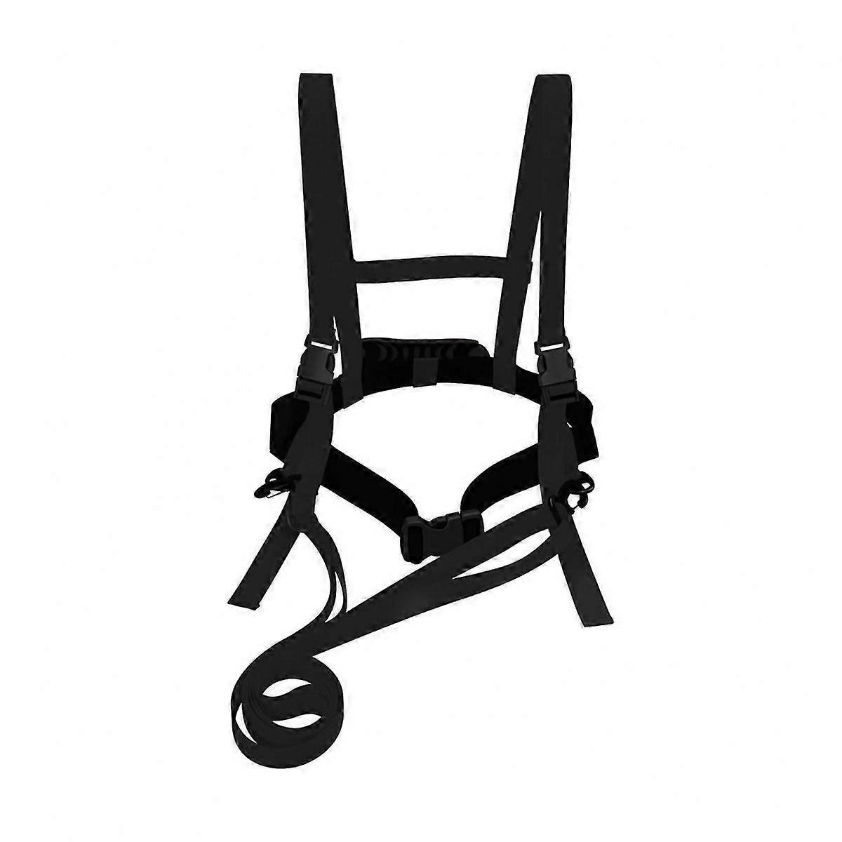 Adjustable Ski Training Harness with Anti-Fall Tether