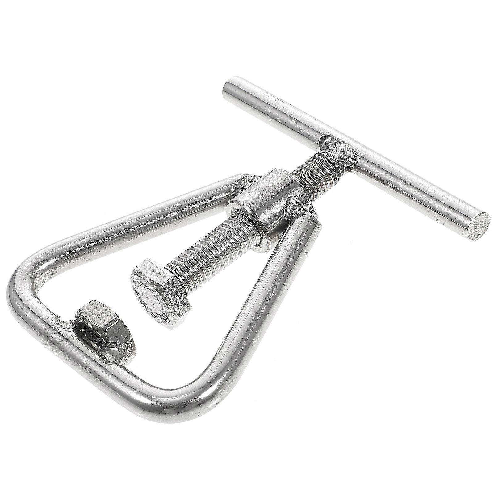 Silver Macadamia Opener Labor-Saving Nut Opening Tool 1Pcs for Home