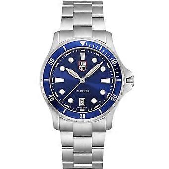 Herenhorloge - Luminox - XS.0943 Sport Timer 40mm - Blauwe wijzerplaat - Stalen band - 10 ATM