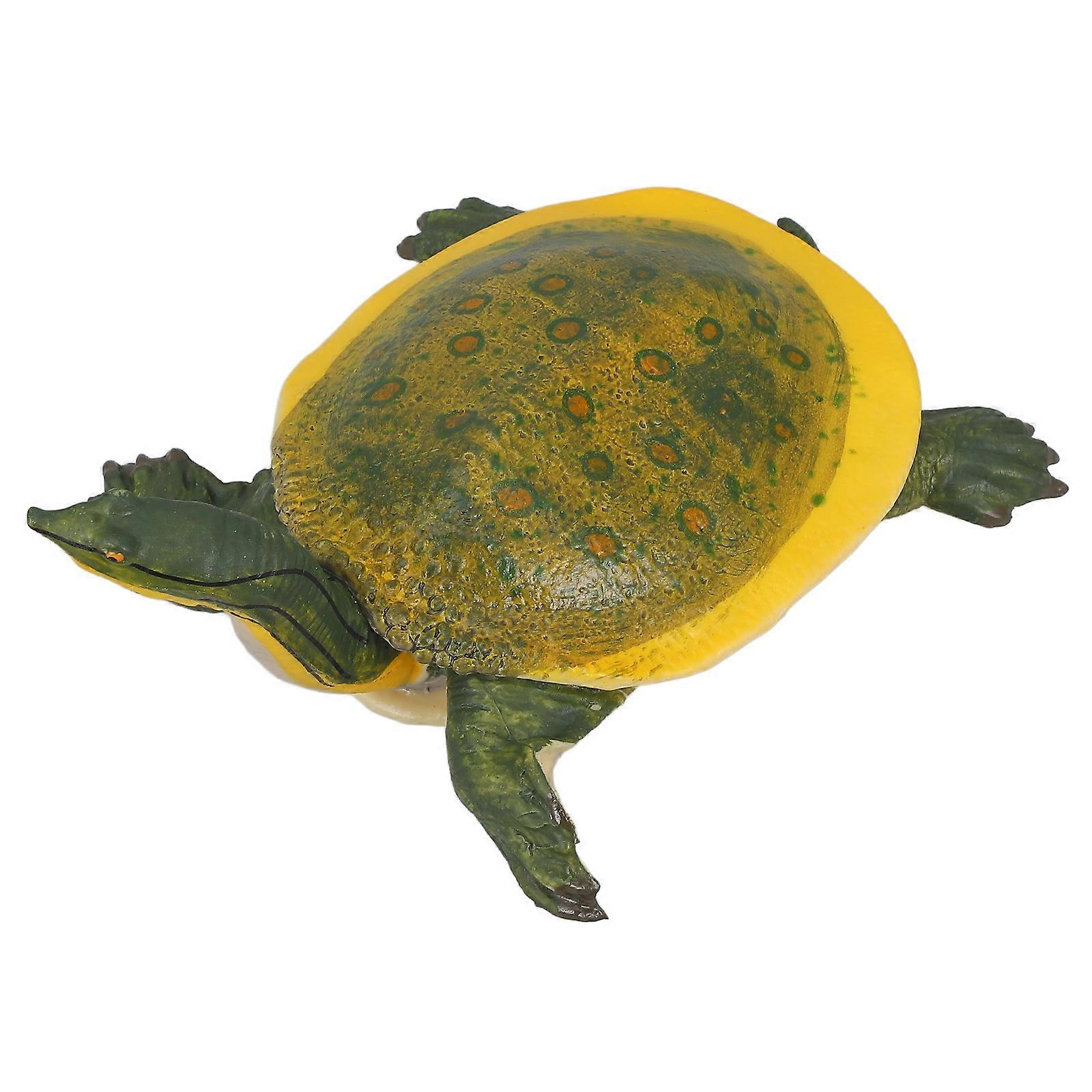 Realistic Turtle Models Plastic Animal Figure for Decoration 2Pcs