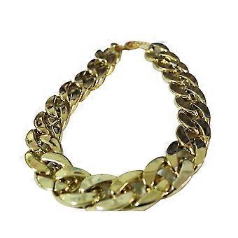 36cm / 45cm verstelbare hond kat punk ketting halsband lood brede ketting huisdier accessoire
