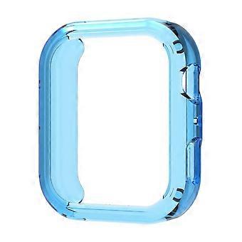 TPU für Huawei Watch Fit 4 Schutz Case Halbabdeckung Flexibel Blau