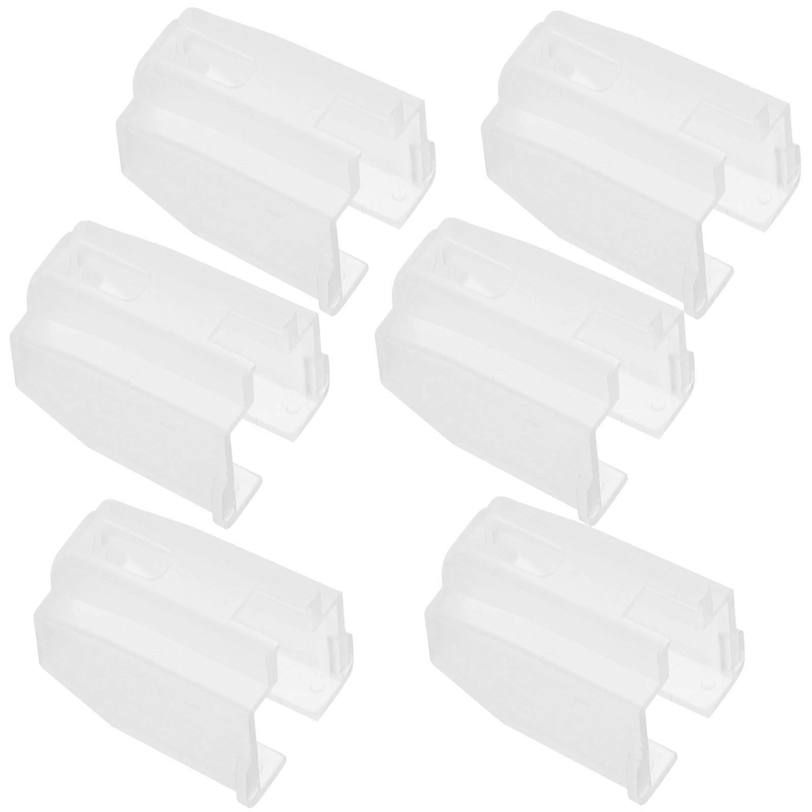6pcs Record Player Stylus Protector Record Needle Cover Turntable Stylus Guards