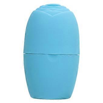 Rodillo facial de hielo para la elasticidad de la piel, molde de hielo facial reutilizable con tecnología de almacenamiento físico en frío, diseño resistente al desgaste de material de silicona para uso diario.