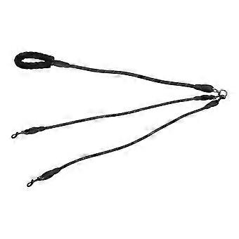 360° Rotation Reflective Dog Walking Leash with Foam Handle for Hiking Camping Backyard Beach