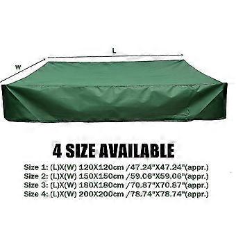 Sandpit Cover with Drawstrings 150x150cm Waterproof & UV Resistant -XN