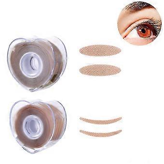 GC2026-600 Pieces Of Invisible Double Eyelid Band Instant Lift Double Eyelid Sticker Adhesive Tape With 1 Piece Of Fork Bars- JXLGV