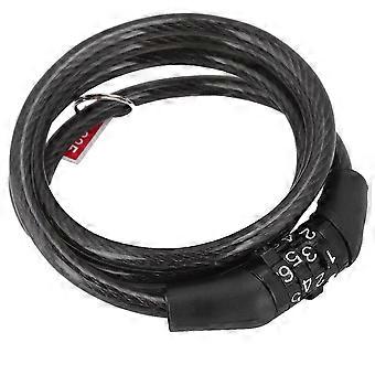 Anti theft Bike Mountain Bicycle Chain Lock Cable Steel Lock Safety Fixed Password