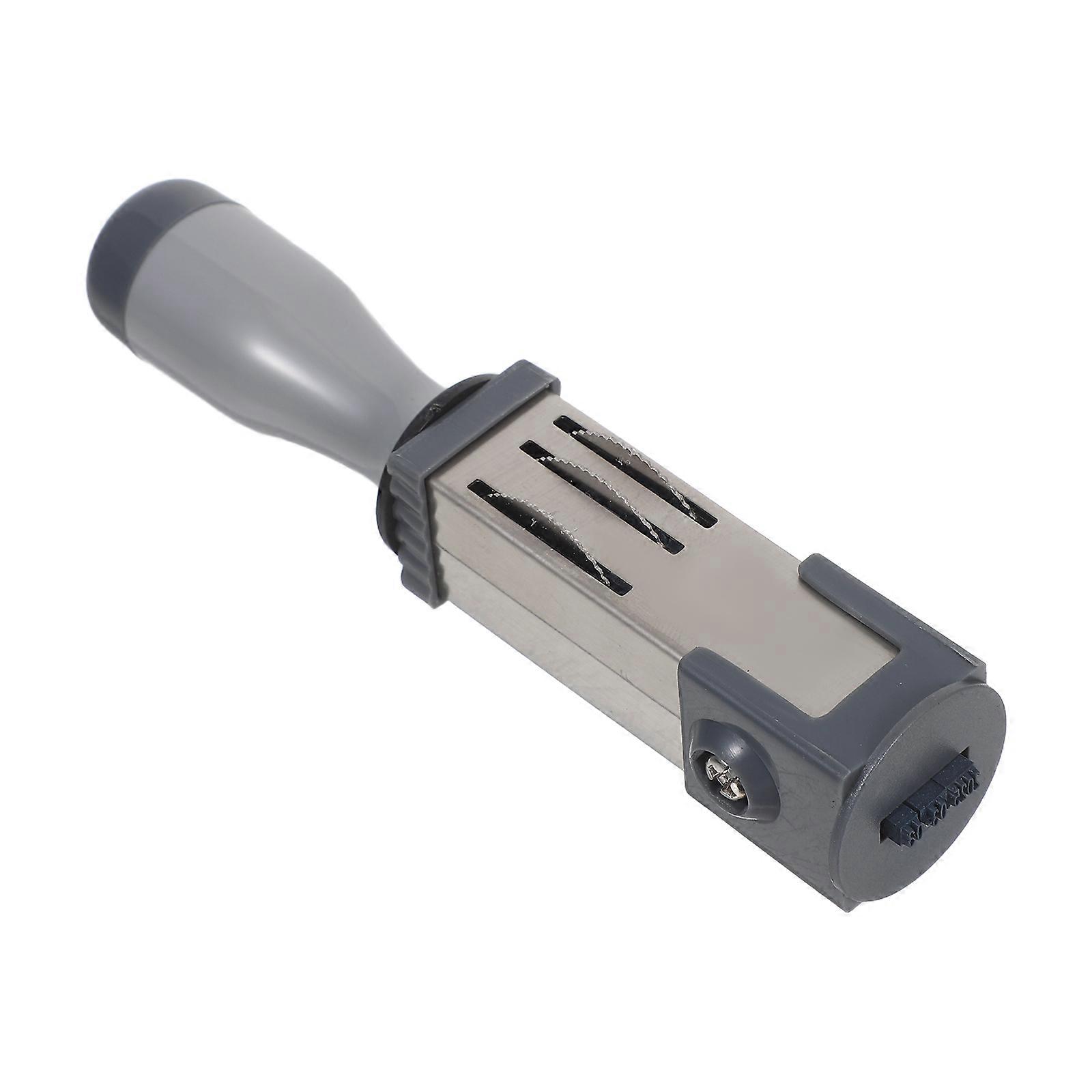 Handheld Date Stamper Multi-usage Time Stamp Portable Date Rolling Stamp File Accessoire