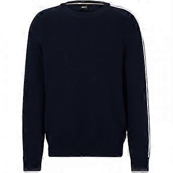 Pull Boss pour homme à col rond et manches longues