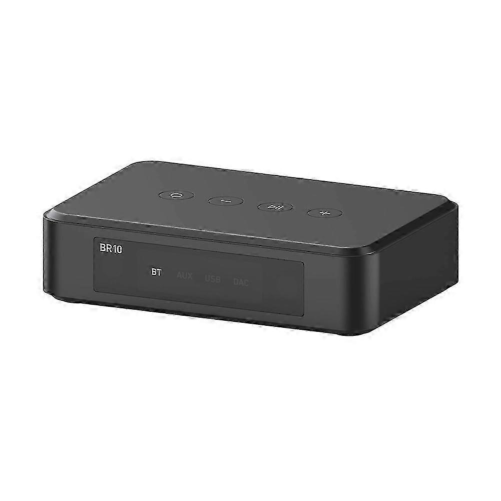 BR10 Bluetooth Wireless Analog Input and Digital Input USB Disk Control for Android and IOS,with Remote Control EU Plug