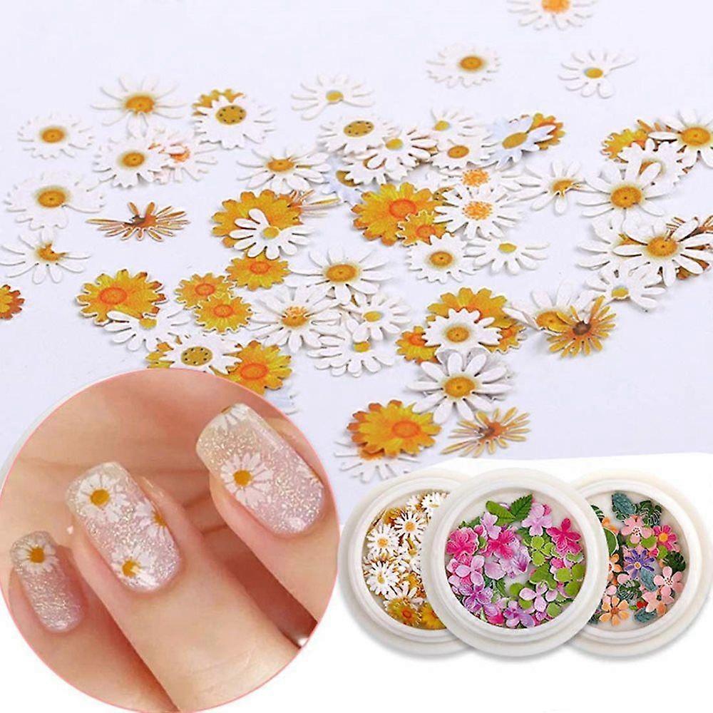 Nailart Färg Stereo Blomma Patch 9 Boxmake up