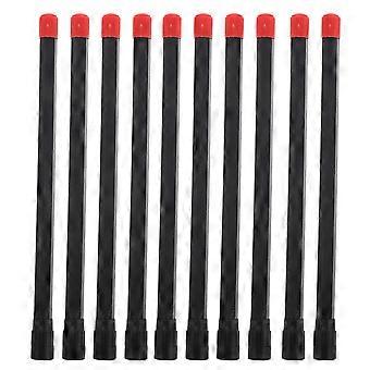 10pcs Flexible Valve Stem Extenders: 4.9 Inch Rubber Valve Extension Tube Extender - Tire Inflation Stem Extension for Car Tire Motorcycle Bicycle
