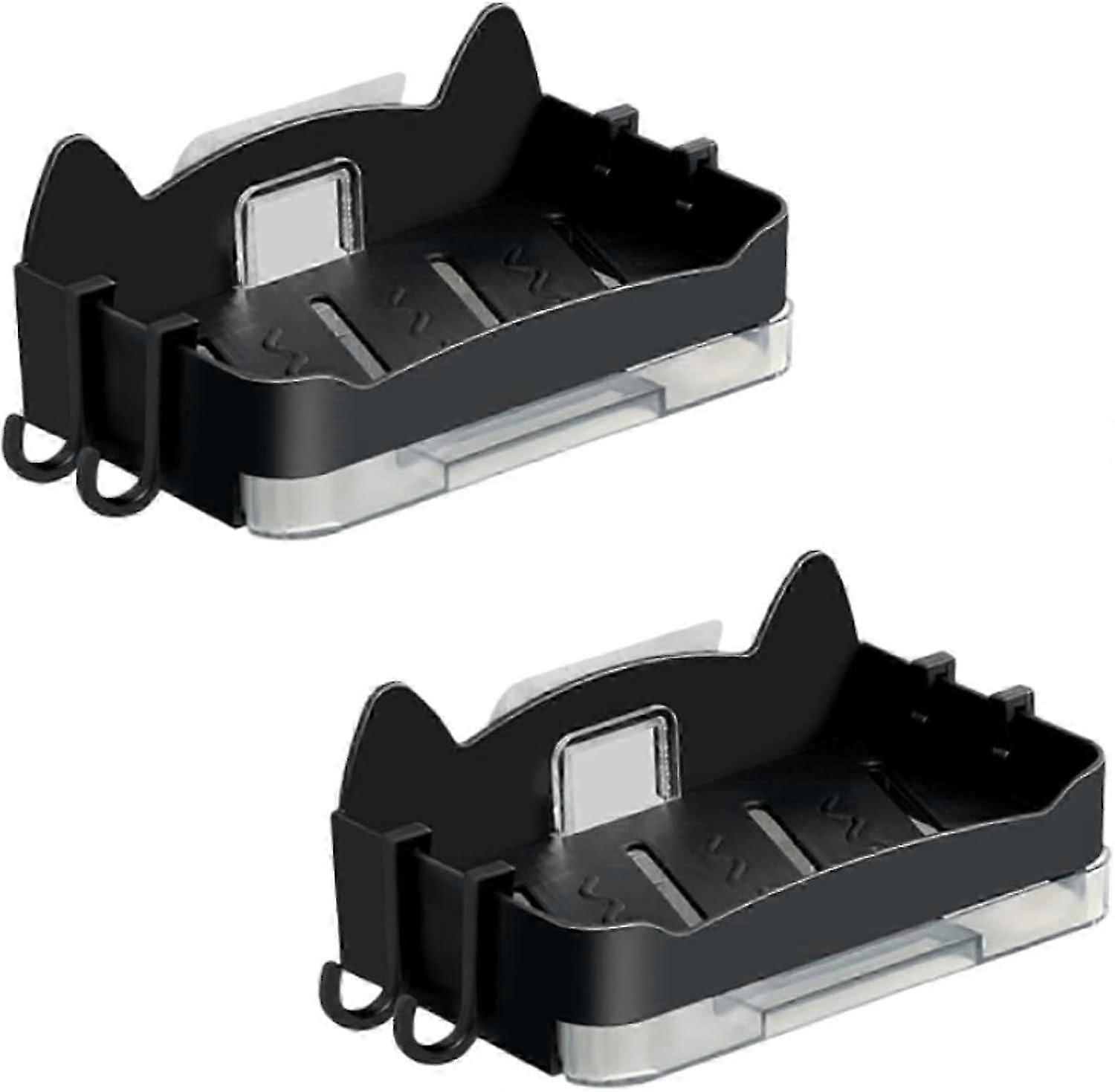 Wall-mounted shower soap dish, 2-pack 26-27