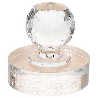 Carimbo de pressão para sombra de olhos, ferramenta de maquiagem em acrílico para reparo de paletas de sombras.