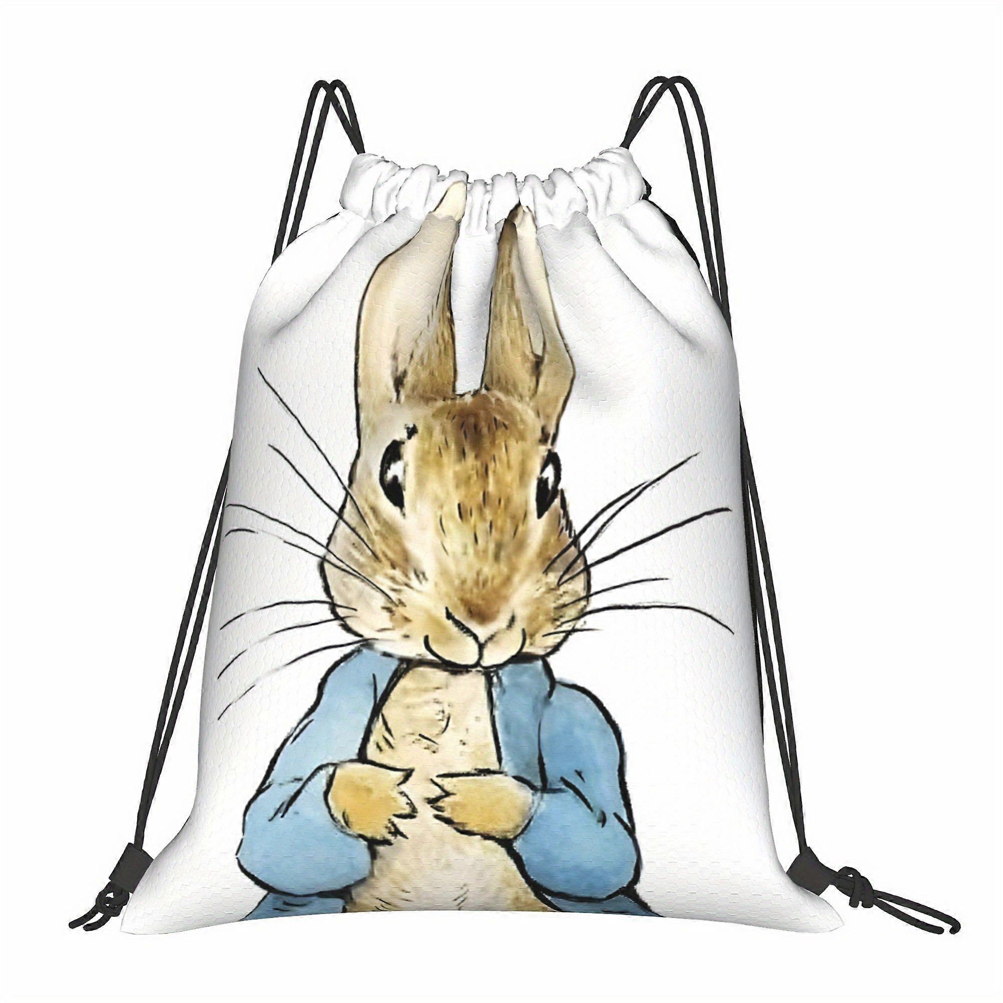 Peter Rabbit By Beatrix Potter Drawstring Bags-Cqazw